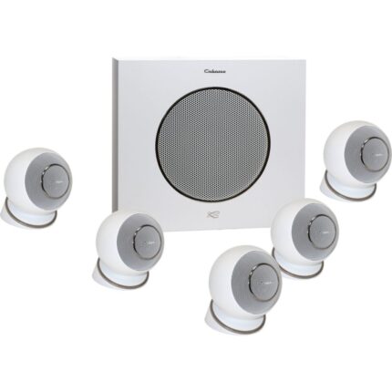 Pack enceinte Home Cinéma Cabasse EOLE 4 blanc