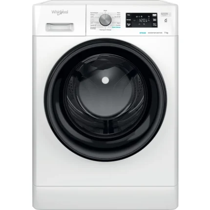 Lave linge hublot WHIRLPOOL FFB7469BVFR (7kg) - Tambour 52L Label énergie A - Niveau sonore de 79dB Essorage élevé (1400 trs)