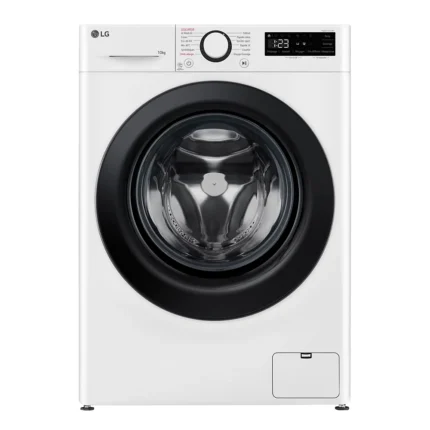 Lave linge hublot LG F14R35WHS (10kg) - Tambour 68L Label énergie A - Silencieux 71dB Essorage élevé (1400 trs)