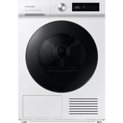 Sèche linge pompe à chaleur SAMSUNG DV90BB7445GWS3 Bespoke AI Label énergie A+++ Capacité XL (9kg) - Tambour 115L Tambour inox - silencieux (63 db)